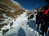 Invernale in Cima Camplano dal Passo-Monte di Zambla il 25 gennaio 2012